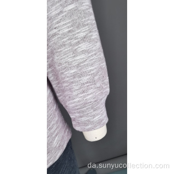 Mænds Half Placket Cotton French Terry Sweatshirt